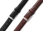 Load image into Gallery viewer, MILORDE Men's Leather Dress Belt 2Pack, Handmade, Genuine Leather, Fashion &amp; Classic Designs for Work Business and Casual
