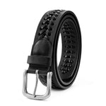 Load image into Gallery viewer, MILORDE Leather Braided Belts for Men, Handmade, Causal Woven Leather Jeans daily wear
