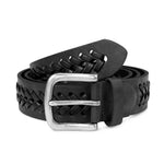 Load image into Gallery viewer, MILORDE Leather Braided Belts for Men, Handmade, Causal Woven Leather Jeans daily wear
