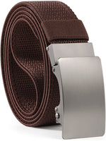 Load image into Gallery viewer, MILORDE Men's 1.38" Nylon Ratchet Belt, Casual Web Click Belt for Jeans, Business Dress, Adjustable Trim to Fit
