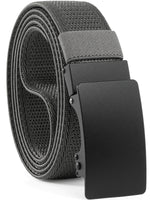 Load image into Gallery viewer, MILORDE Men's 1.38" Nylon Ratchet Belt, Casual Web Click Belt for Jeans, Business Dress, Adjustable Trim to Fit
