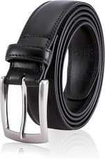 Load image into Gallery viewer, MILORDE Men's Genuine Leather Dress Belt, Handmade, 100% Cow Leather, Fashion &amp; Classic Designs for Work Business and Casual
