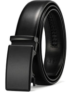 Load image into Gallery viewer, Men&#39;s Ratchet Leather Belt for Casual Golf Dress Pants Shirts, Adjustable Fit, Comfortable and Easy To Use （35mm）
