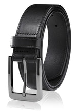Load image into Gallery viewer, Men&#39;s Genuine Leather Dress Belt, Handmade, 100% Cow Leather, Fashion &amp; Classic Designs for Work Business and Casual
