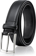 Load image into Gallery viewer, MILORDE Men's Genuine Leather Dress Belt, Handmade, 100% Cow Leather, Fashion &amp; Classic Designs for Work Business and Casual
