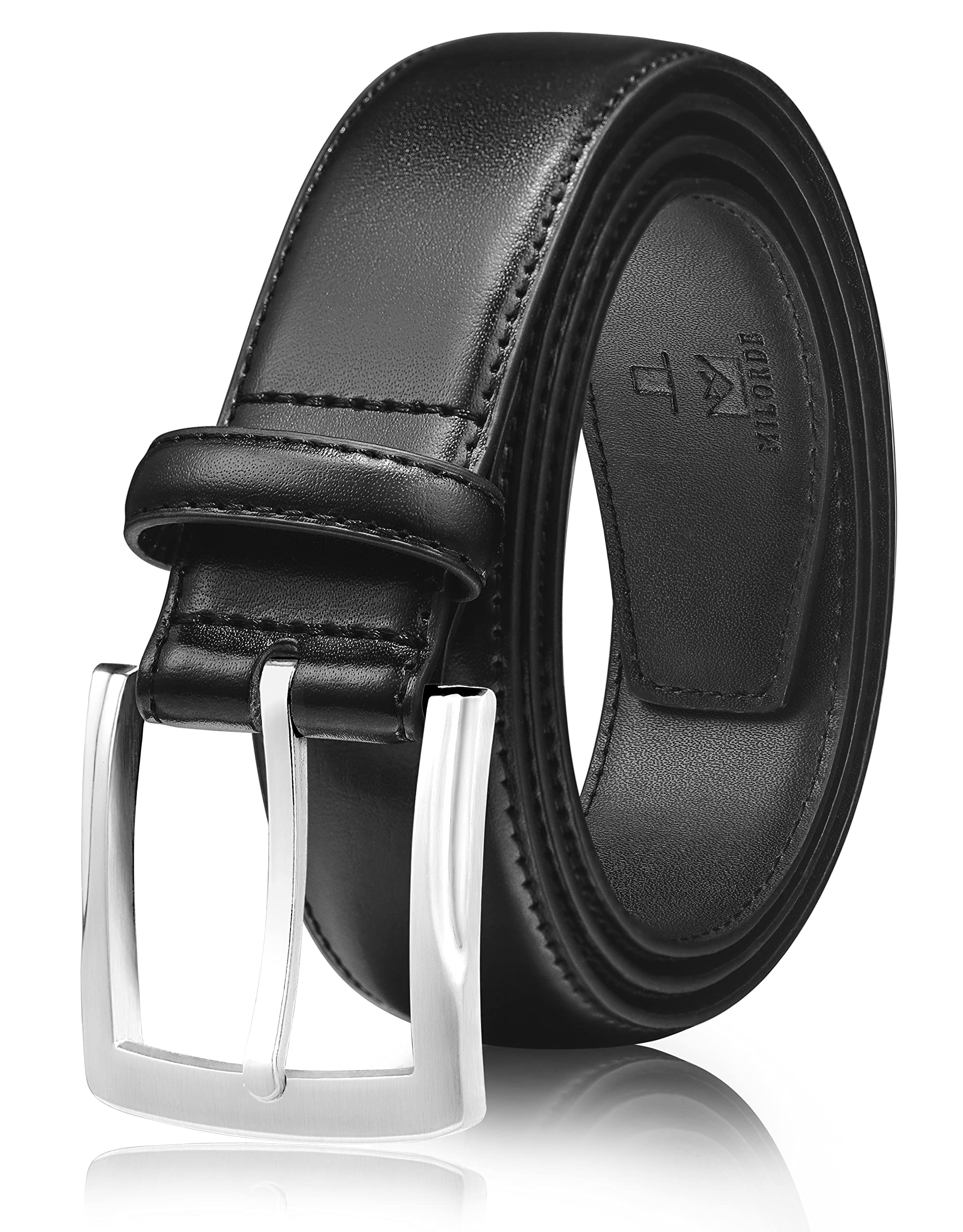 Men's Genuine Leather Dress Belt, Handmade, 100% Cow Leather, Fashion & Classic Designs for Work Business and Casual
