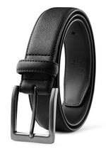 Load image into Gallery viewer, Men&#39;s Genuine Leather Dress Belt, Handmade, 100% Cow Leather, Fashion &amp; Classic Designs for Work Business and Casual
