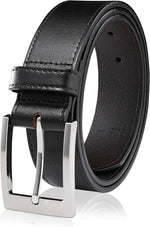 Load image into Gallery viewer, MILORDE Men's Genuine Leather Dress Belt, Handmade, 100% Cow Leather, Fashion &amp; Classic Designs for Work Business and Casual
