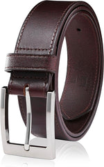 Load image into Gallery viewer, MILORDE Men's Genuine Leather Dress Belt, Handmade, 100% Cow Leather, Fashion &amp; Classic Designs for Work Business and Casual
