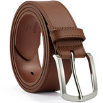 Load image into Gallery viewer, MILORDE Full Grain Leather Belt for Men, Daily Wear for Jeans Casual Pants, Handmade Men Leather Belts with Gift Box
