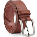 Load image into Gallery viewer, MILORDE Full Grain Leather Belt for Men, Daily Wear for Jeans Casual Pants, Handmade Men Leather Belts with Gift Box
