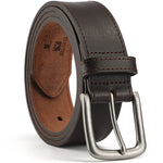 Load image into Gallery viewer, MILORDE Full Grain Leather Belt for Men, Daily Wear for Jeans Casual Pants, Handmade Men Leather Belts with Gift Box

