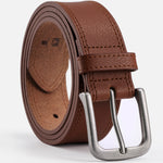Load image into Gallery viewer, MILORDE Full Grain Leather Belt for Men, Daily Wear for Jeans Casual Pants, Handmade Men Leather Belts with Gift Box
