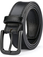 Load image into Gallery viewer, MILORDE Full Grain Leather Belt for Men, Daily Wear for Jeans Casual Pants, Handmade Men Leather Belts with Gift Box
