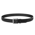 Load image into Gallery viewer, Leather Braided Belts for Men, Handmade, Causal Woven Leather Jeans daily wear
