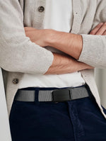 Load image into Gallery viewer, Men&#39;s 2Pack Nylon Ratchet Belts, 1.38&quot; Casual Web Click Belt for Jeans, Business Dress, Adjustable Trim to Fit
