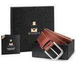 Load image into Gallery viewer, Men&#39;s Jean Leather Belt, 35mm 100% Genuine Leather, Handmade, Classic Designs for Work and Casual
