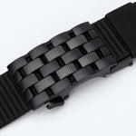 Load image into Gallery viewer, Men&#39;s Ratchet Nylon Web, 35MM, Dressy Casual Work Belt with Automatic Buckle Quick Release, Full Adjustable
