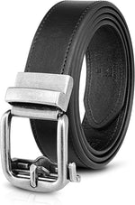 Load image into Gallery viewer, MILORDE Men's Leather Ratchet Belt - 35mm - Customizable Fit
