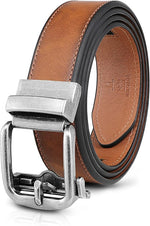 Load image into Gallery viewer, MILORDE Men's Leather Ratchet Belt - 35mm - Customizable Fit
