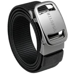 Load image into Gallery viewer, MILORDE Men's Ratchet Nylon Web, 35MM, Dressy Casual Work Belt with Automatic Buckle Quick Release, Full Adjustable
