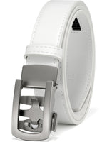 Load image into Gallery viewer, Womens Ratchet Leather Dress Belt - Customizable Fit,Fashion &amp; Classic Designs for Dress and Casual 1 1/5&quot;
