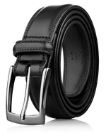Load image into Gallery viewer, Men&#39;s Genuine Leather Dress Belt, Handmade, 100% Cow Leather, Fashion &amp; Classic Designs for Work Business and Casual
