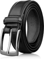 Load image into Gallery viewer, MILORDE Men's Genuine Leather Dress Belt, Handmade, 100% Cow Leather, Fashion &amp; Classic Designs for Work Business and Casual
