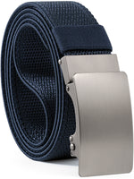 Load image into Gallery viewer, MILORDE Men's 1.38" Nylon Ratchet Belt, Casual Web Click Belt for Jeans, Business Dress, Adjustable Trim to Fit
