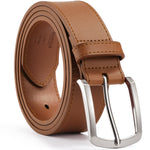 Load image into Gallery viewer, MILORDE Full Grain Leather Belt for Men, Daily Wear for Jeans Casual Pants, Handmade Men Leather Belts with Gift Box
