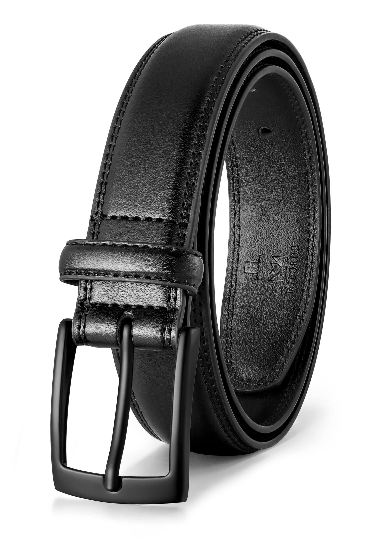 Men's Genuine Leather Dress Belt, Handmade, 100% Cow Leather, Fashion & Classic Designs for Work Business and Casual