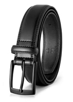 Load image into Gallery viewer, Men&#39;s Genuine Leather Dress Belt, Handmade, 100% Cow Leather, Fashion &amp; Classic Designs for Work Business and Casual
