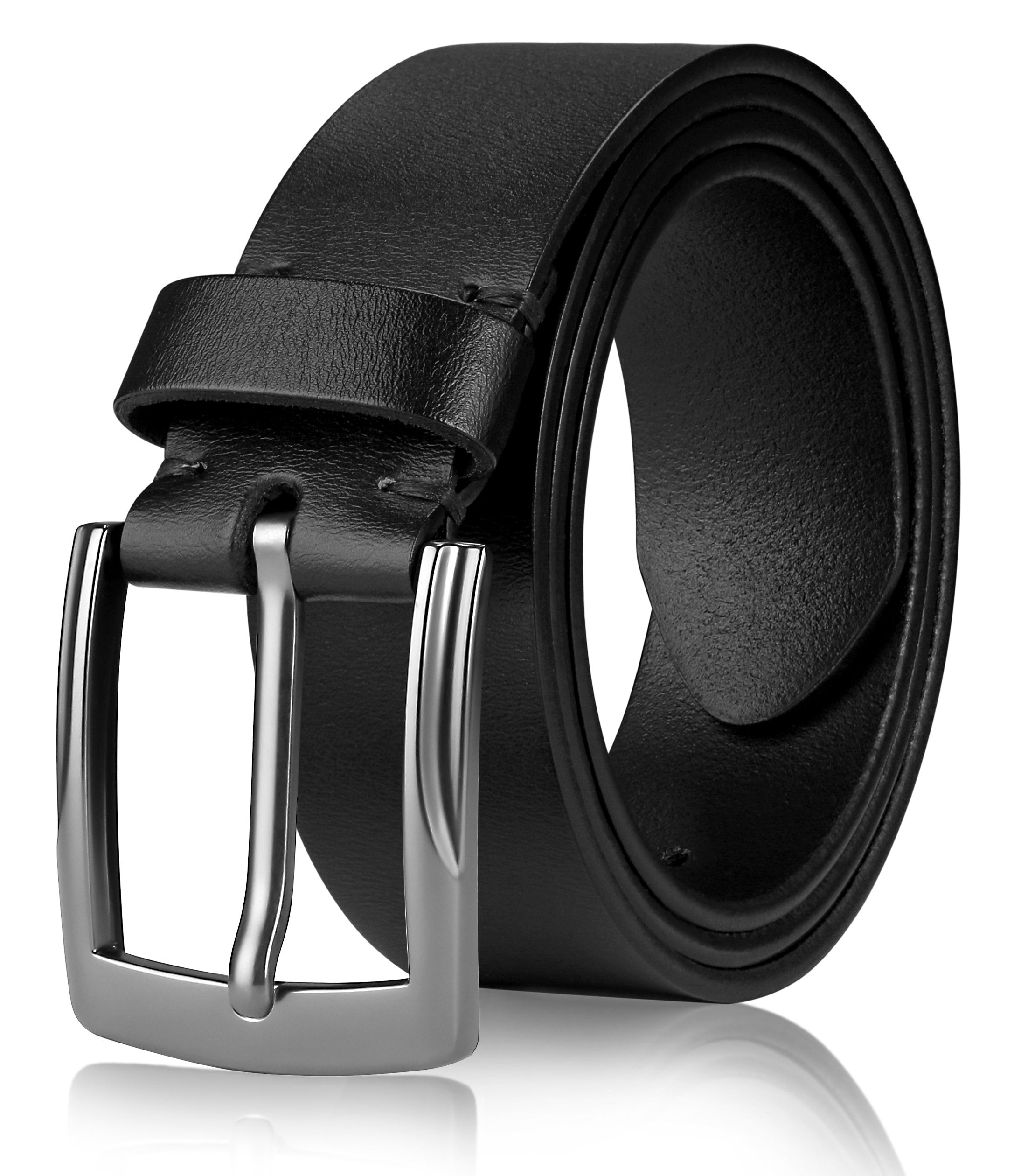 Milorde Men's Casual Leather Belt